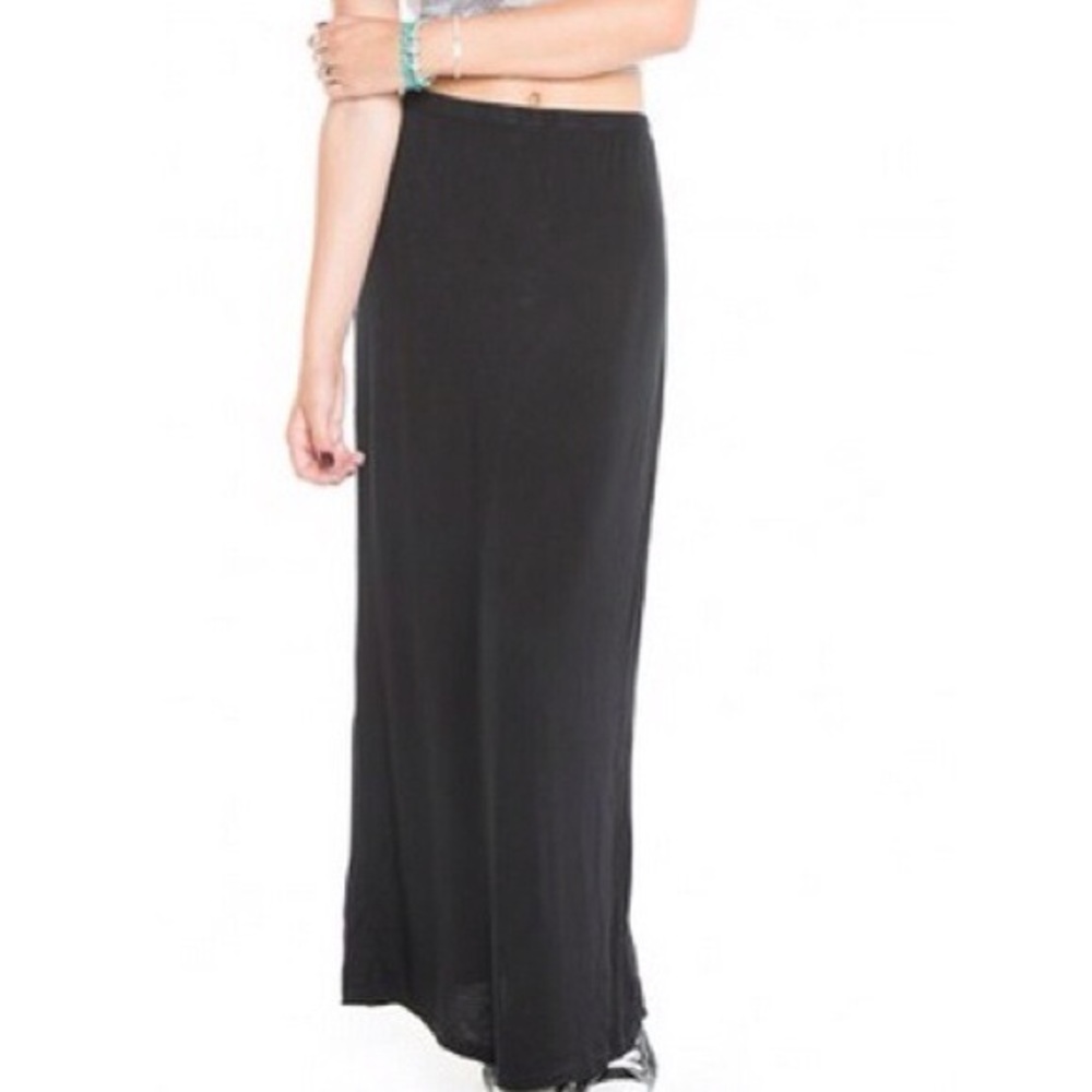 Brandy Melville Black Maxi Skirt